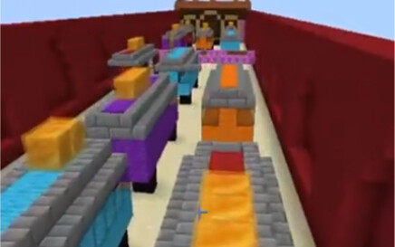 Subway Surfers in Minecraft