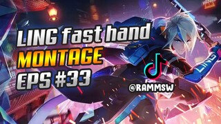 LING TIKTOK MONTAGE #33 | INSANE HAND SPEED | BEST MOMENTS, SAVAGE, MANIAC, IMMUNE