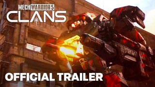 MechWarrior 5: CLANS Release Date Reveal Trailer