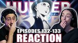 WHAT'S HAPPENING TO THEM?! Hunter x Hunter Episodes 132-133 REACTION!