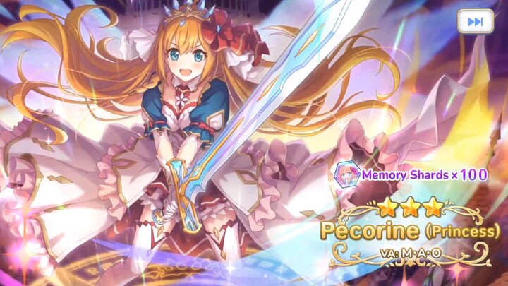 Princess Connect Re Dive Gacha Spesial Gala until get  Pecorine