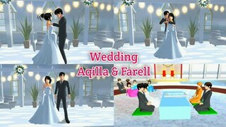 Wedding Aqilla & Farell "Akhirnya mereka menikah" || SAKURA SCHOOL SIMULATOR