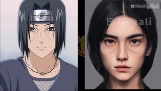 Naruto anime characters real appearance