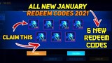 NEW 6 REDEEM CODES IN MOBILE LEGENDS | THIS JANUARY 2021 | REDEEM NOW (WITH PROOF) || MLBB