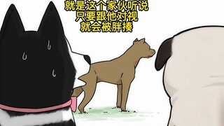 和恶犬对视就会被胖揍可咋整？得想个办法……