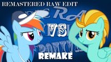 [Remake Raw-Edit] Epic Rap Battles of Ponyville: Rainbow Dash VS Lightning Dust