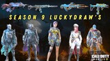 ALL SEASON 9 LUCKYDRAW'S | KRIG 6 MYTHIC LUCKY DRAW | LEGENDARY PHARO | EPIC MANTA RAY AND MORE