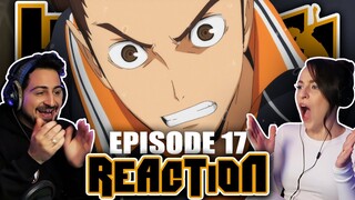 THE NAME IS HYPEKYUU!! 🔥 Haikyuu!! Episode 17 REACTION! | 1x17 "The Iron Wall"