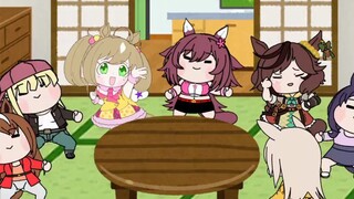 [Uma Musume: Animasi Pretty Derby Tanuki] Para ibu sedang mendiskusikan putri mereka