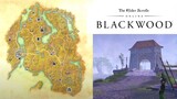 HOW BIG IS THE MAP in The Elder Scrolls Online: Blackwood? Run Across the Map
