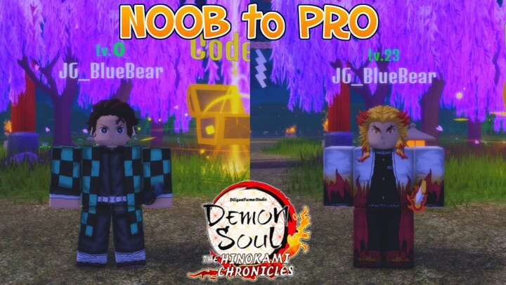 NOOB to PRO! In This New ROBLOX DEMON SLAYER GAME...DEMON SOUL