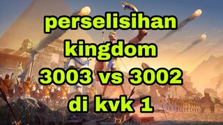 keseruan war kingdom 3003 vs 3002 di kvk 1 kingdom🇮🇩 rise of kingdom