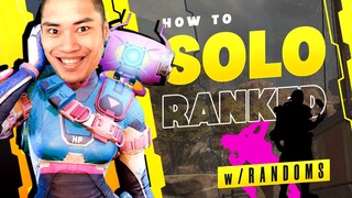 How to WIN Ranked Games w/ RANDOM TEAMMATES! Apex Legends Mobile