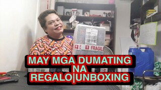 MAY DUMATING NA MGA REGALO|UNBOXING SALAMAT MADAM M L SIR REX