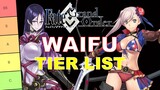 Fate Grand Order Waifu Tier List - Ranking My FGO Waifus! Updated 2020