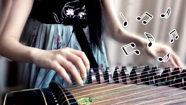 "Croatian Rhapsody" was covered by a girl with Chinese zither