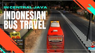 Indonesia Bus Travel Sempati Star in Games Euro Truck Simulator 2 with  Panorama in Central Java