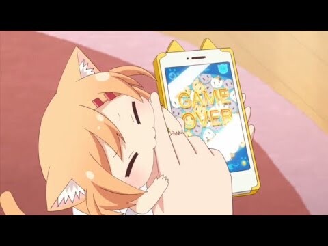 Nyanko days episode 1 Funny moments