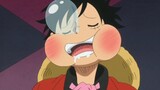 [One Piece Luffy/Funny] Don't grab such a cute Luffy from me, I'll take it away ( ﹡ˆoˆ﹡ )