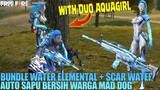 DUO AQUAGIRL - WARGA MAD DOG HABIS DI SAPU BERSIH! KEKUATAN SCAR WATER + BUNDLE WATER ELEMENTAL