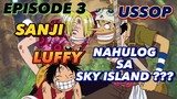 One Piece episode 3:luffy matagal na Palang may advanced future sight 🤣 funny tagalog dub