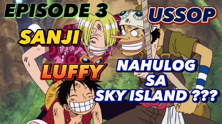 One Piece episode 3:luffy matagal na Palang may advanced future sight 🤣 funny tagalog dub