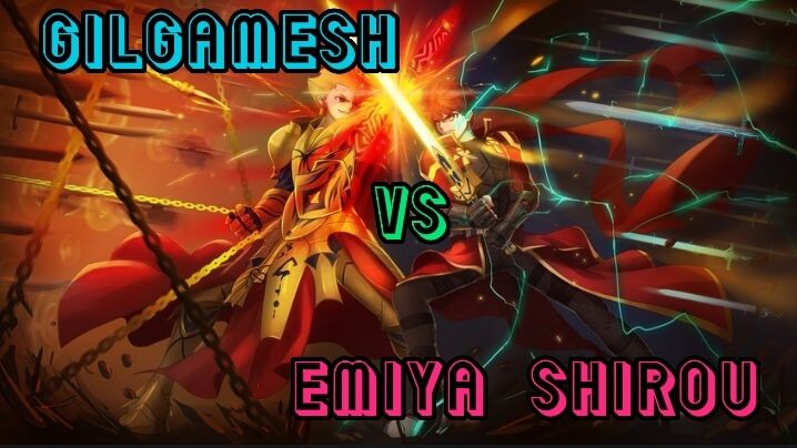 GILGAMESH VS EMIYA SHIROU BEST FIGHT SCENE [AMV]-DESTINY