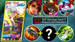 YIN VS AKAI JUNGLE META | YIN BEST BUILD & EMBLEM TO COUNTER AKAI IN MIDLANE | MOBILE LEGENDS