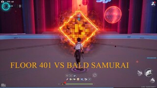 Tower of Fantasy Bygone Bygone Phantasm Floor 401 VS Bald Smurai Guy