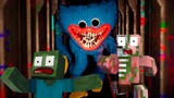 Monster School: Huggy Wuggy Horror Challenge (Minecraft Animation)