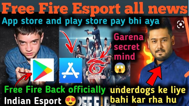 Garena new jugad for indian esport? free fire and free fire is mix | Rocky bhai tell about underdogs