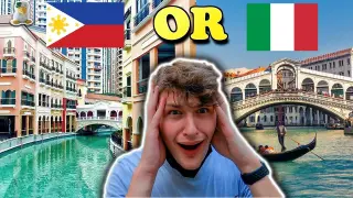 Is This ITALY or The Philippines!?!? | Venice Grand Canal Mall in BGC 🇵🇭