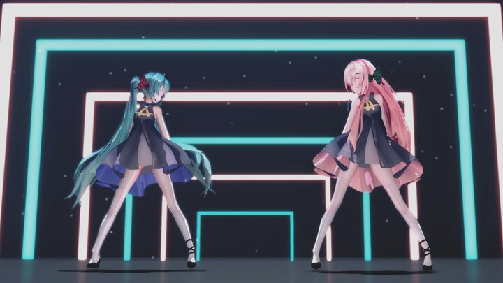 【MMD/初音ミク、巡音ルカ】世末舞厅/ワールズエンド・ダンスホール