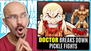 DOCTOR Breaks Down BAKI HANMA | PICKLE FIGHTS