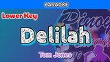 Delilah by Tome Jones (Karaoke : Lower Key)