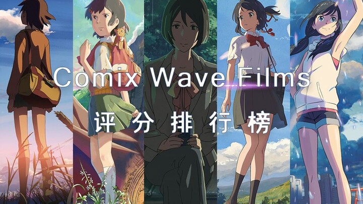 新海诚“御用工作室”Comix Wave Films作品评分榜！