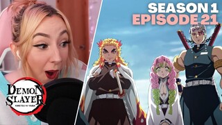 MEETING THE HASHIRA | Demon Slayer Season 1 Episode 21 Reaction