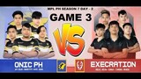 EXE vs. ONIC | GAME 3 | PLAYOFFS | MPL PH SEASON 7 DAY 2 | MAY 27, 2021