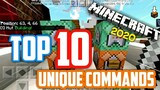 Minecraft 2020 Top 10 Most Unique Command Block Creations
