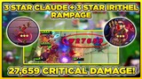 3 STAR IRITHEL + 3 STAR CLAUDE! 27K CRIT DAMAGE! TOP 1 GLOBAL MAGIC CHESS - Mobile Legends Bang Bang