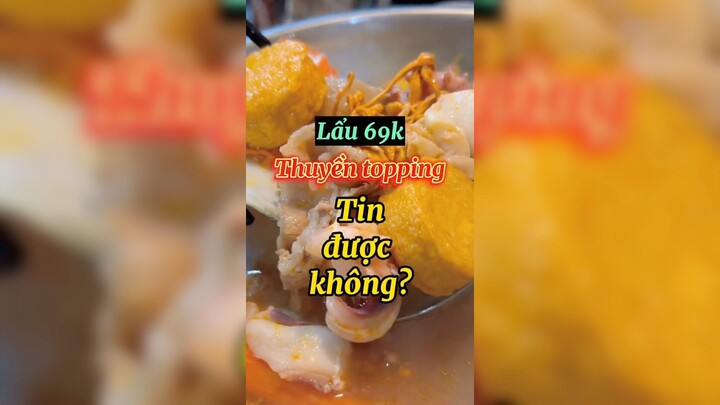 Lẩu thuyền chỉ 69k?