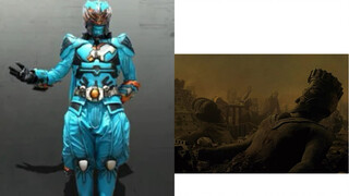 So sánh giữa Kamen Rider W Monster Dopant và Prototype (Số trước)