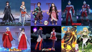 ANIME CHARACTERS X Arena of Valor, Mobile Legends, Onmyoji Arena, 300 Heroes COLLABORATION