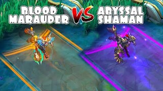 Hylos Blood Marauder VS Abyssal Shaman Skin Comparison