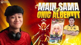 MAIN SAMA ALBERTTT MANTAN SAINGAN TRIAL EVOS JAMAN DULU! NOSTALGIA DULU - Mobile Legends