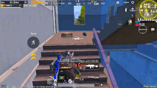 PUBG Mobile - Thử Thách Không Trang Bị Giáp Năng Lượng _ Đại Chiến Khu Nhà Trong Yellow Zone