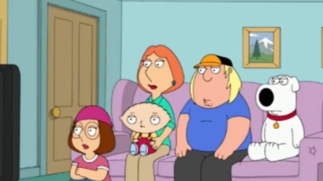 Focus on three views! "Family Guy"