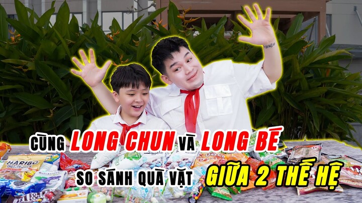 CÙNG LONG BÉ ĂN NHỮNG MÓN TUỔI THƠ NHÂN DỊP 20/11 | Long Chun Official
