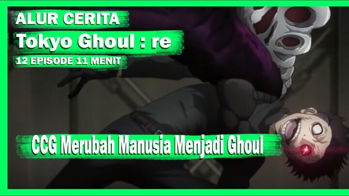 Alur Cerita Tokyo Ghoul : Re  Season 3 - Eksperimen Merubah Manusia Menjadi Ghoul