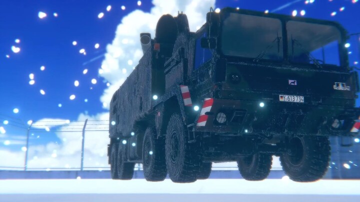 MMD Pure Land Roland Anti-aircraft Truck